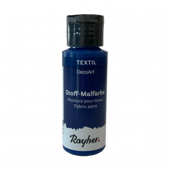 Barva na textil Rayher 59ml - ultra modrá - 384
